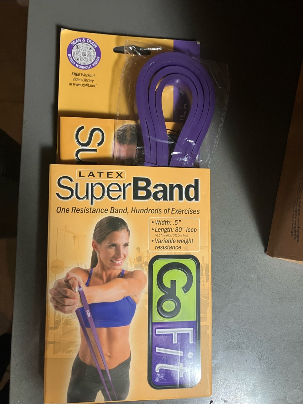 NWT-GO FIT Latex Super Band